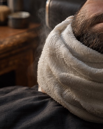 Visuel généré par l'IA pour un barbier (exemple)