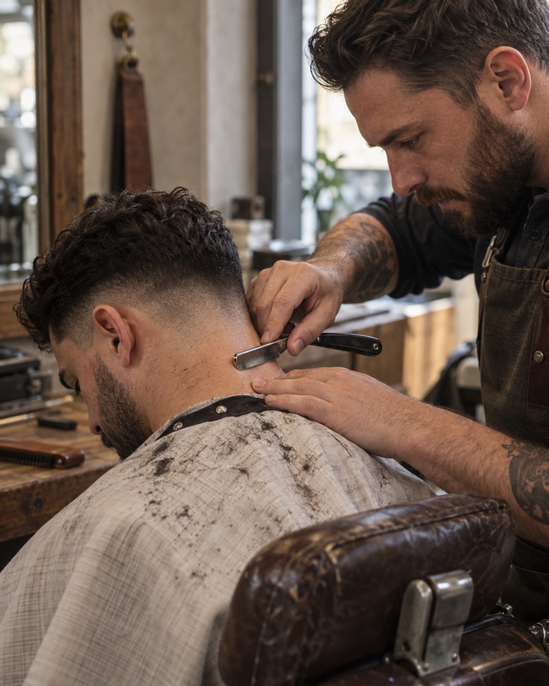 Post généré par Communyx pour un barbier (exemple)